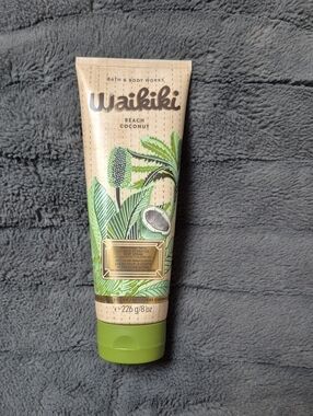 Waikiki Beach Coconut DISCONTINUED Body Cream From Bath & Body Works, New!